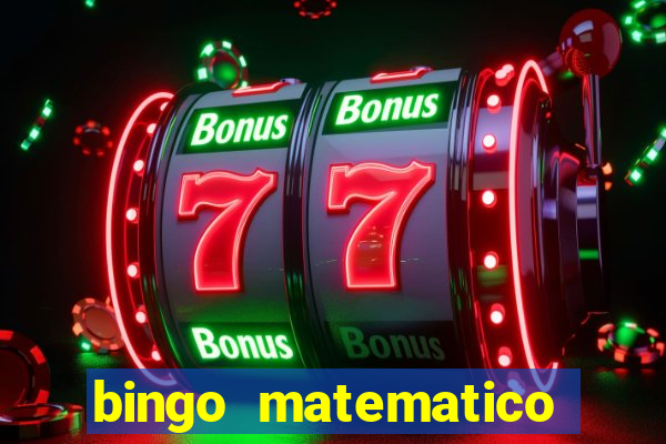 bingo matematico para ensino medio